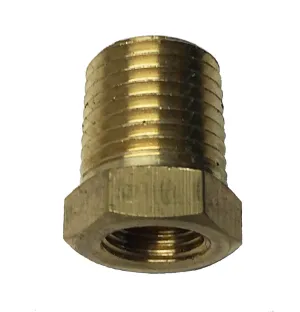 1/8" FPT x 1/4" MPT Brass Adapter