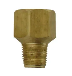1/8" MPT x 1/4" FPT Brass Adapter