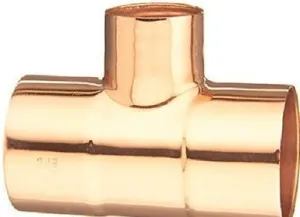 (20) ea Elkhart Products 32824 1" x 1" x 3/4" Copper Tee Plumbing Fittings
