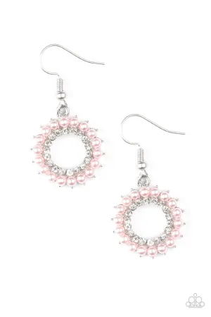 A Proper Lady Pink Paparazzi Earrings