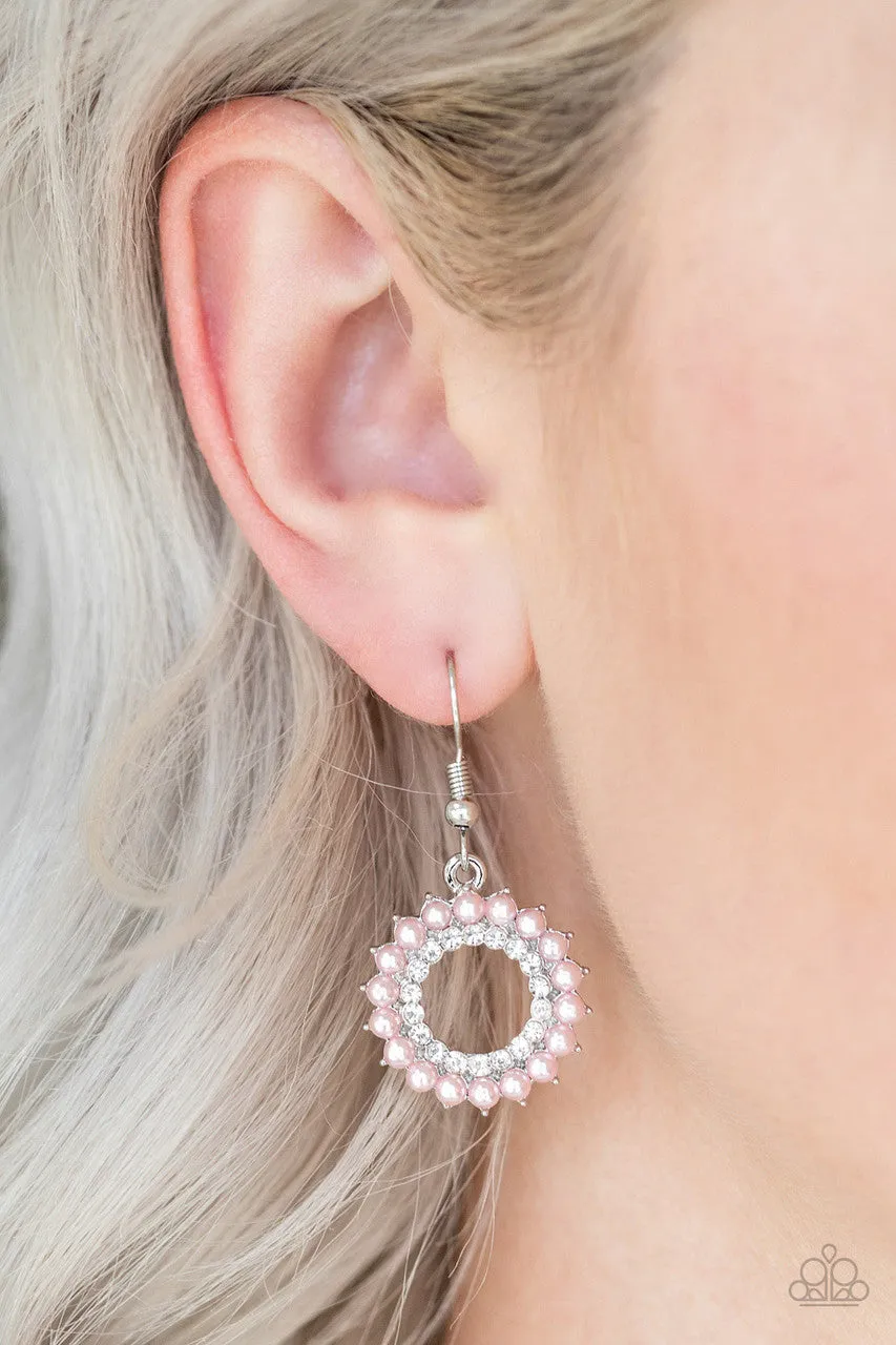 A Proper Lady Pink Paparazzi Earrings