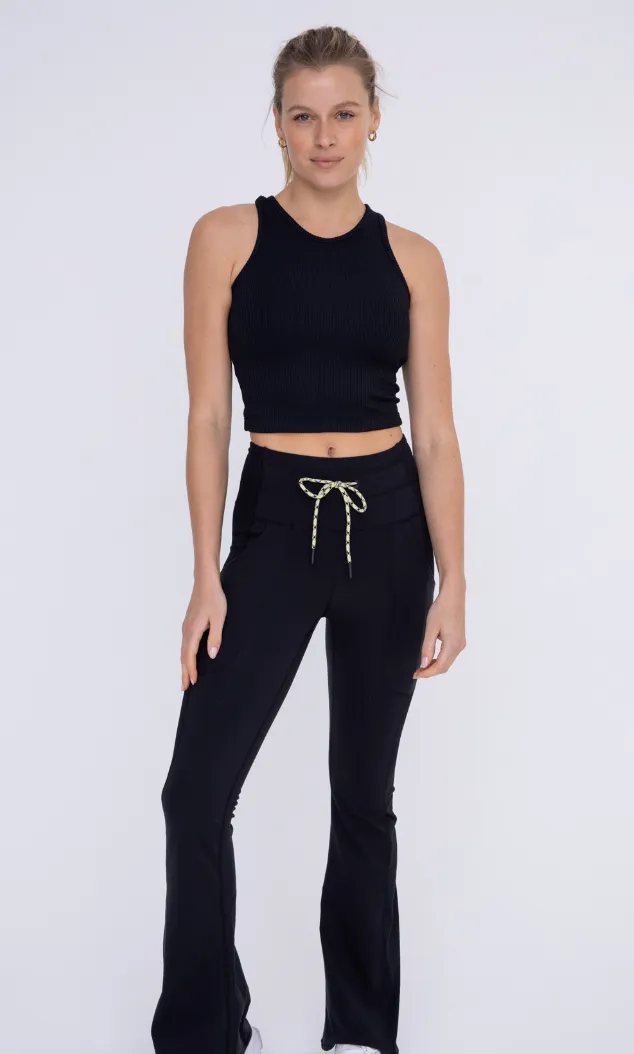 Black Racerback Tank