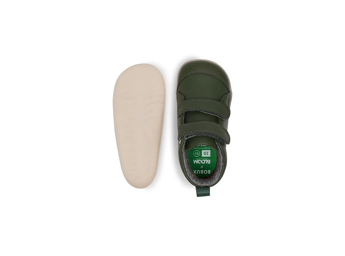 Bobux Hi Court Boys Infants Forest Green Boot