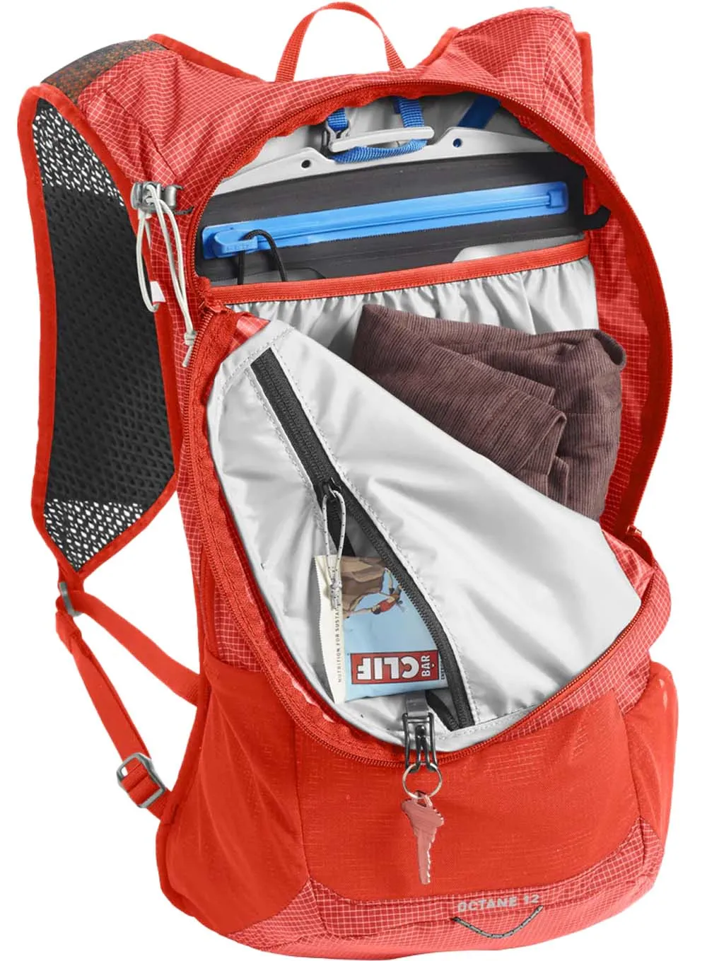 CamelBak Octane 12 Hydration Hiking Pack 10L with 2L Reservoir Red Poppy/Vapor | Buy CamelBak Octane 12 Hydration Hiking Pack 10L with 2L Reservoir Red Poppy/Vapor here | Outnorth