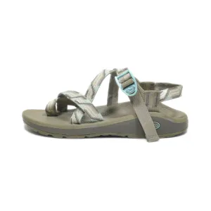 Chaco Flat Sandals Suede Multicolour Colour For Women