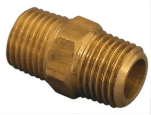 Champion Parts 1/4" x 1/4" Male Adaptor Universal  Air-Line Fitting