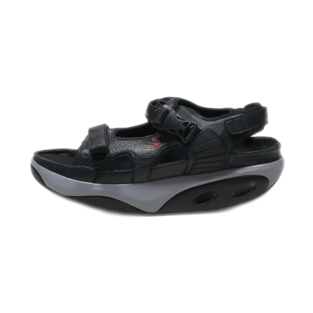 Chung Shi Casual Sandals Leather Black Colour For Men