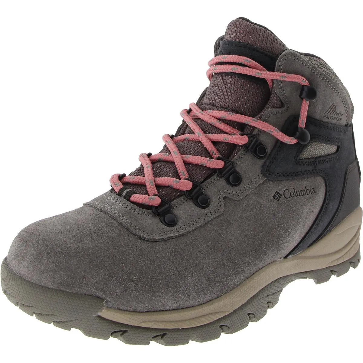 Columbia Womens Newton Ridge Plus Waterproof Lace Up Hiking Boots