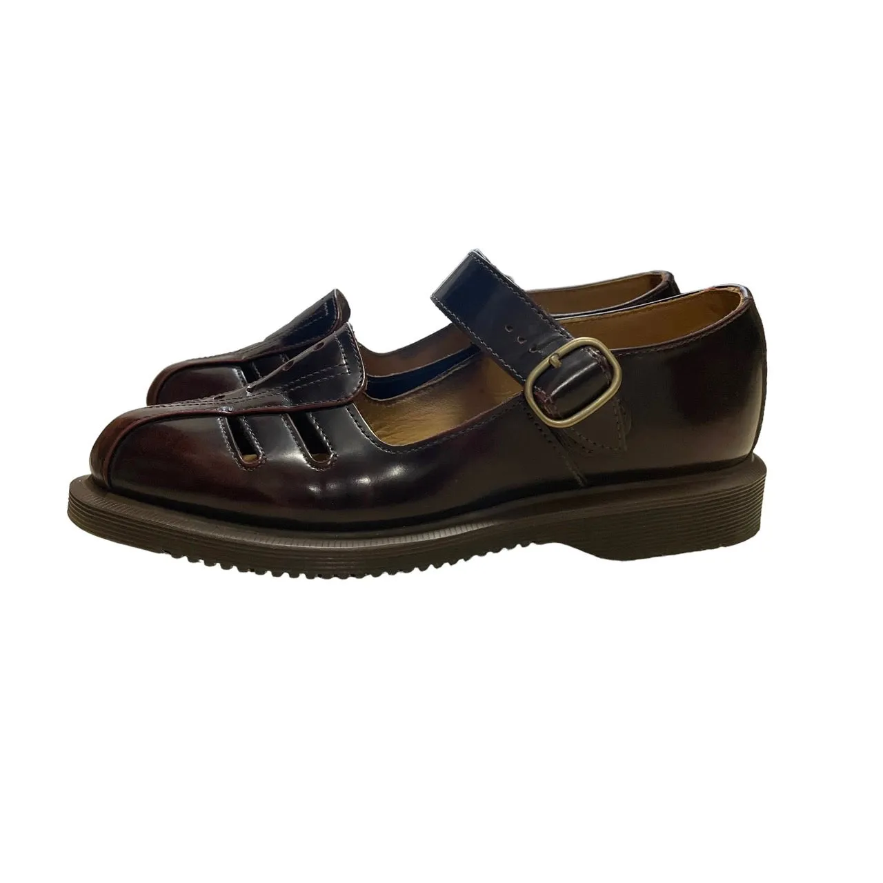 Dr.Martens ドクターマーチン DEARDRA メリージェーン ストラップレザーシューズ