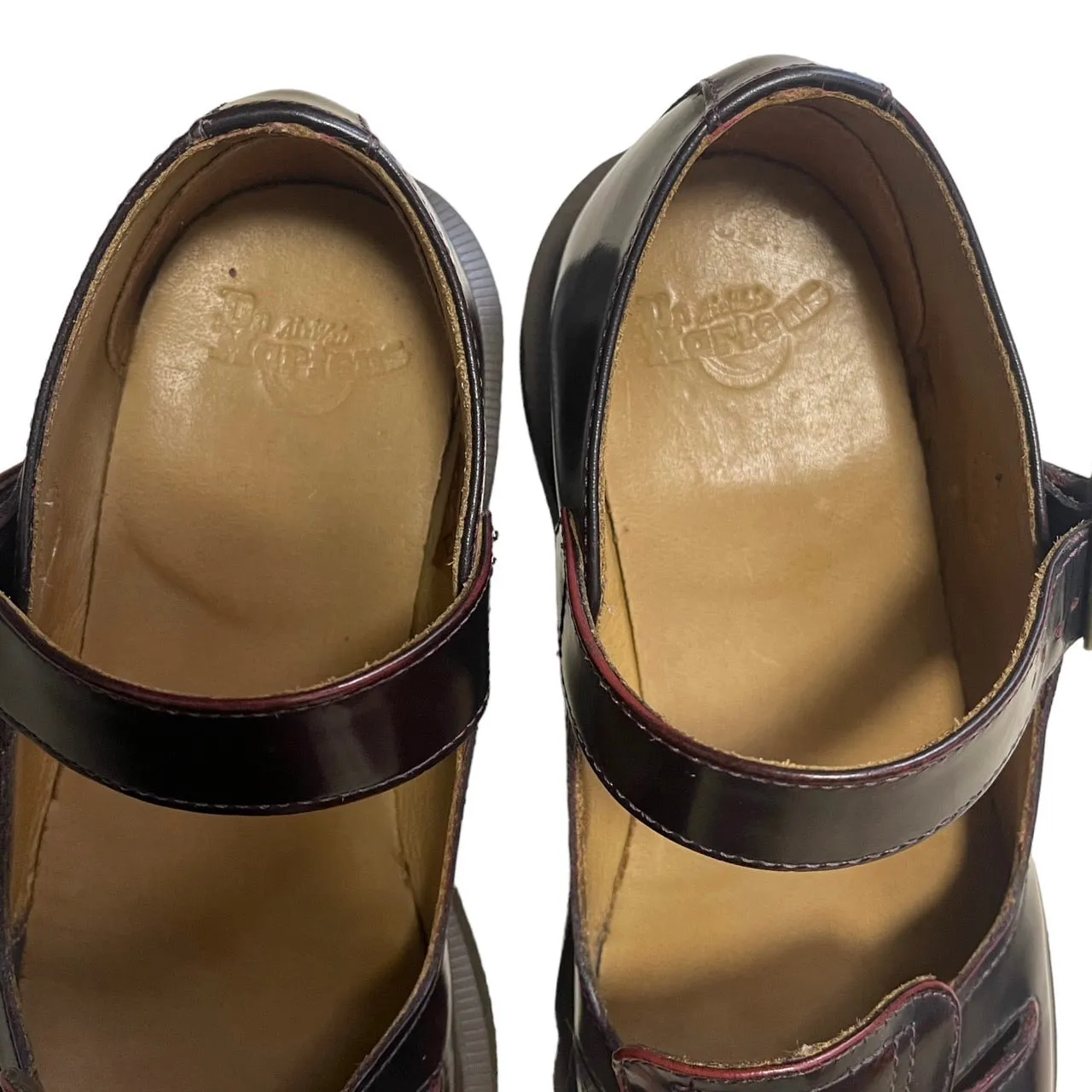 Dr.Martens ドクターマーチン DEARDRA メリージェーン ストラップレザーシューズ