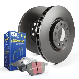 EBC Brakes S20K2283 S20 Kits Ultimax and Plain Rotors