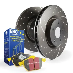 EBC Brakes S5KF1553 S5 Kits Yellowstuff And GD Rotors