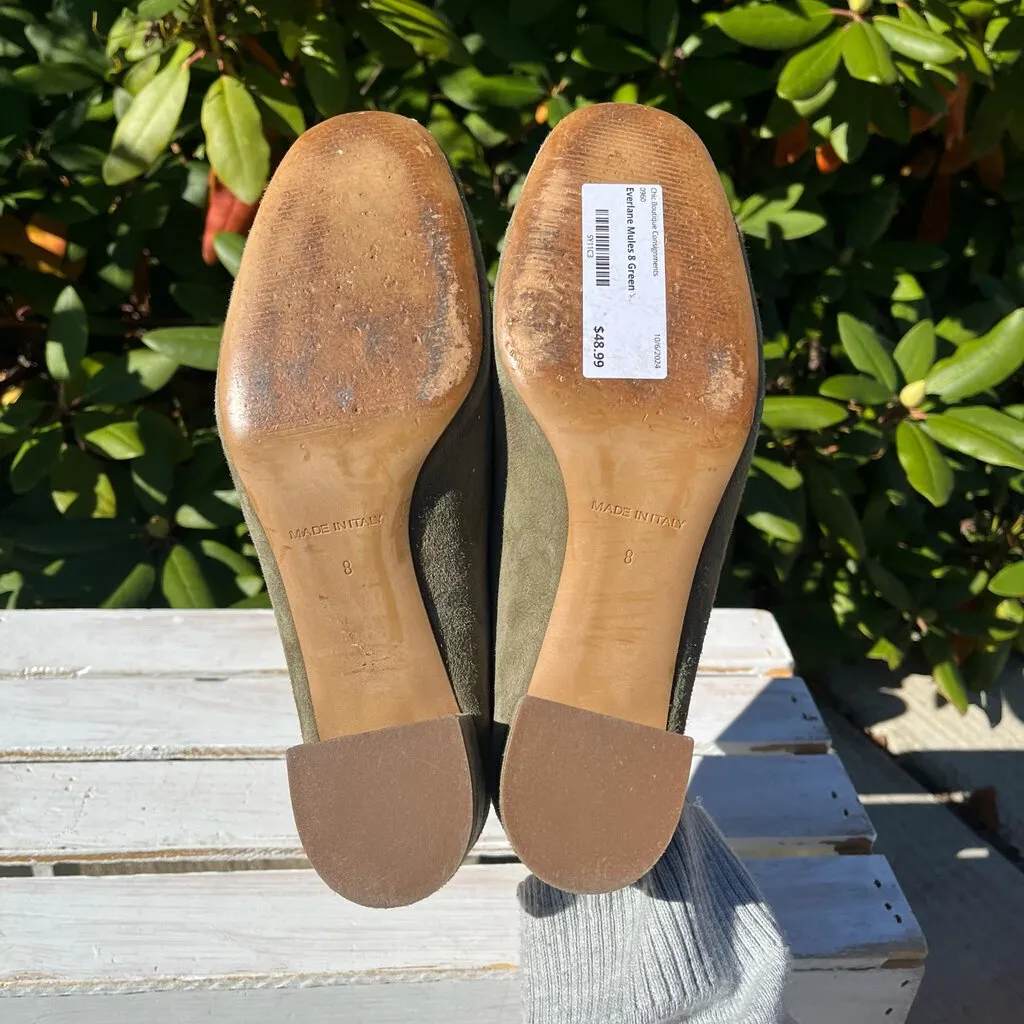 Everlane The Day Heeled Mule - Size 8