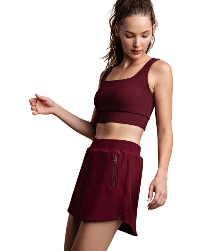 Florence Fleece Skort