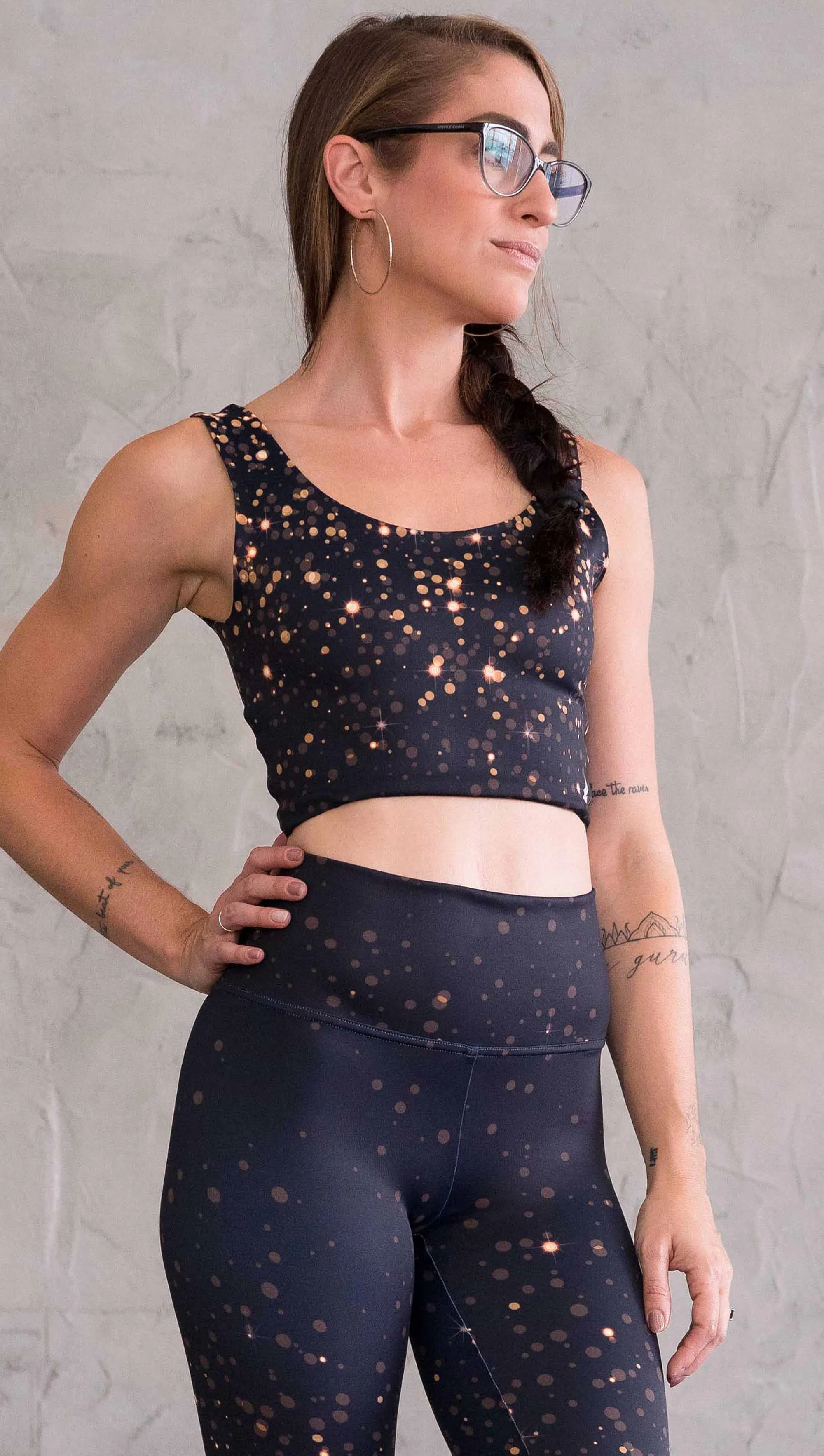 Gold and Silver Sparkle - Reversible