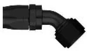 Hose Fitting;-08AN Hose Size; 30 deg. Elbow