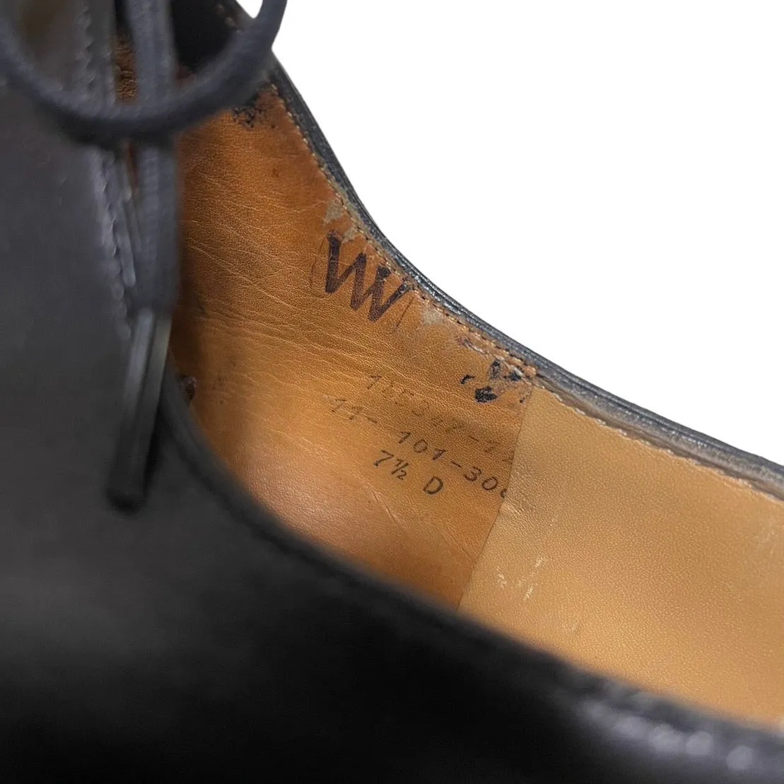 J.M.WESTON by WESTON VINTAGE ジェイエムウエストン ウエストンヴィンテージ 300 キャップトゥオックスフォードレザーシューズ