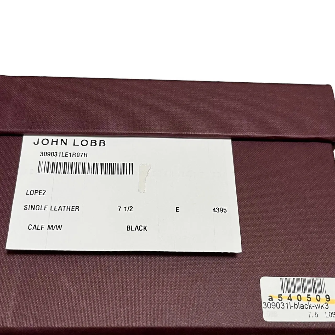 JOHN LOBB ジョンロブ LOPEZ ロペス クラシックレザーローファー 1365