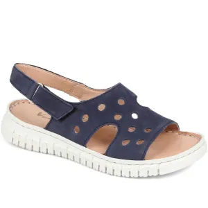 Leather Platform Trainers - VAN37507 / 323 784