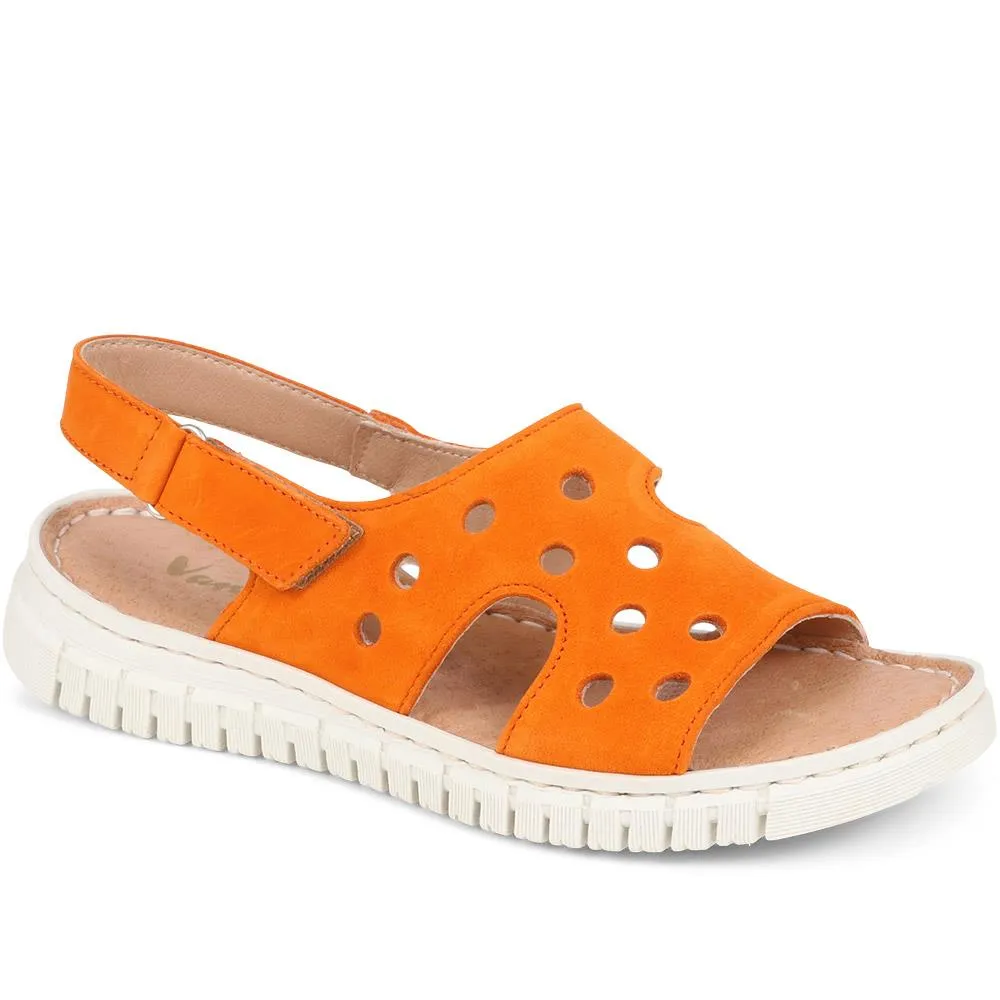 Leather Platform Trainers - VAN37507 / 323 784