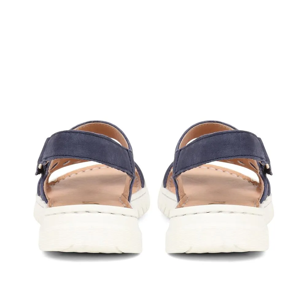 Leather Platform Trainers - VAN37507 / 323 784