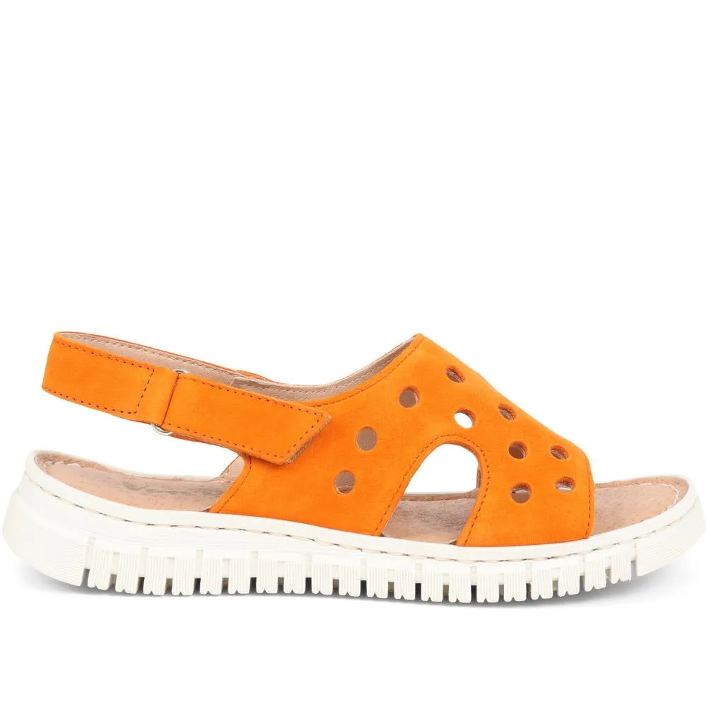 Leather Platform Trainers - VAN37507 / 323 784