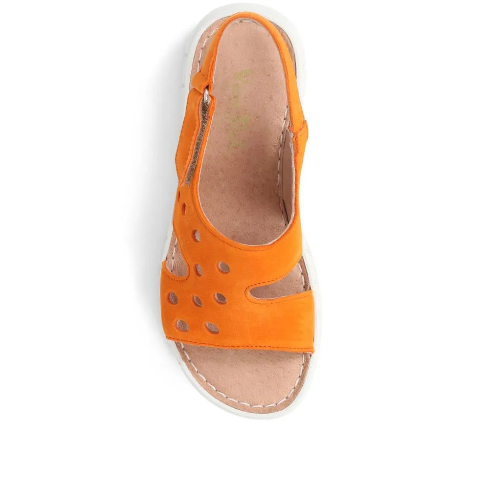 Leather Platform Trainers - VAN37507 / 323 784