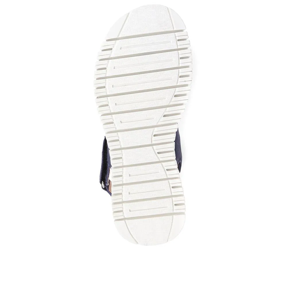 Leather Platform Trainers - VAN37507 / 323 784