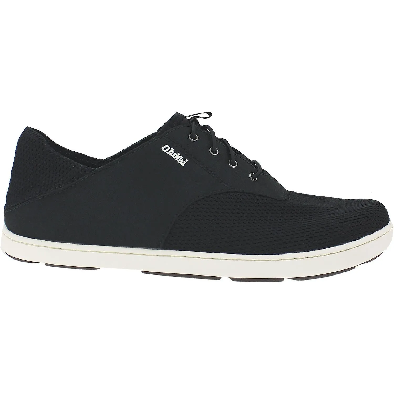 Men's OluKai Nohea Moku Onyx/Onyx Mesh