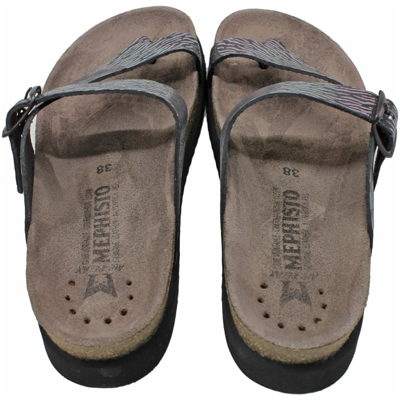 Mephisto Helen Patent Leather Womens Sandals - UK 5.5