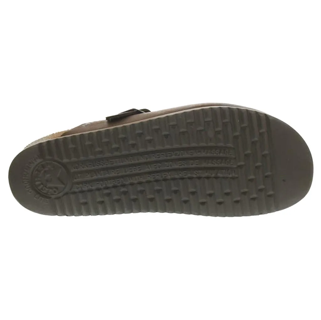 Mephisto Mens Sandals Nathan Casual Slip-On Buckles Closed-Toe leather - UK 8.5