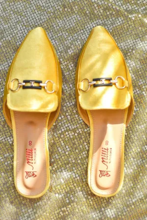 Milli Shoes - Mule - Yellow - 7033