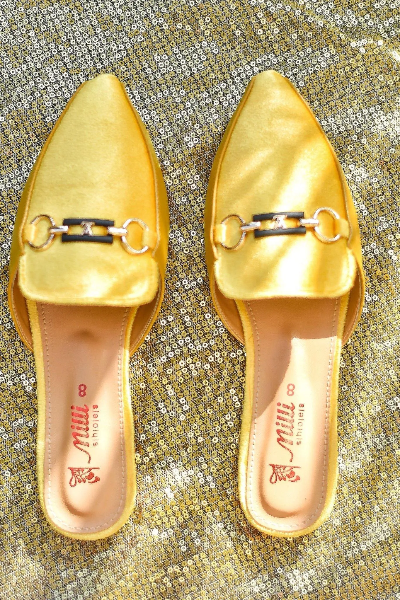 Milli Shoes - Mule - Yellow - 7033