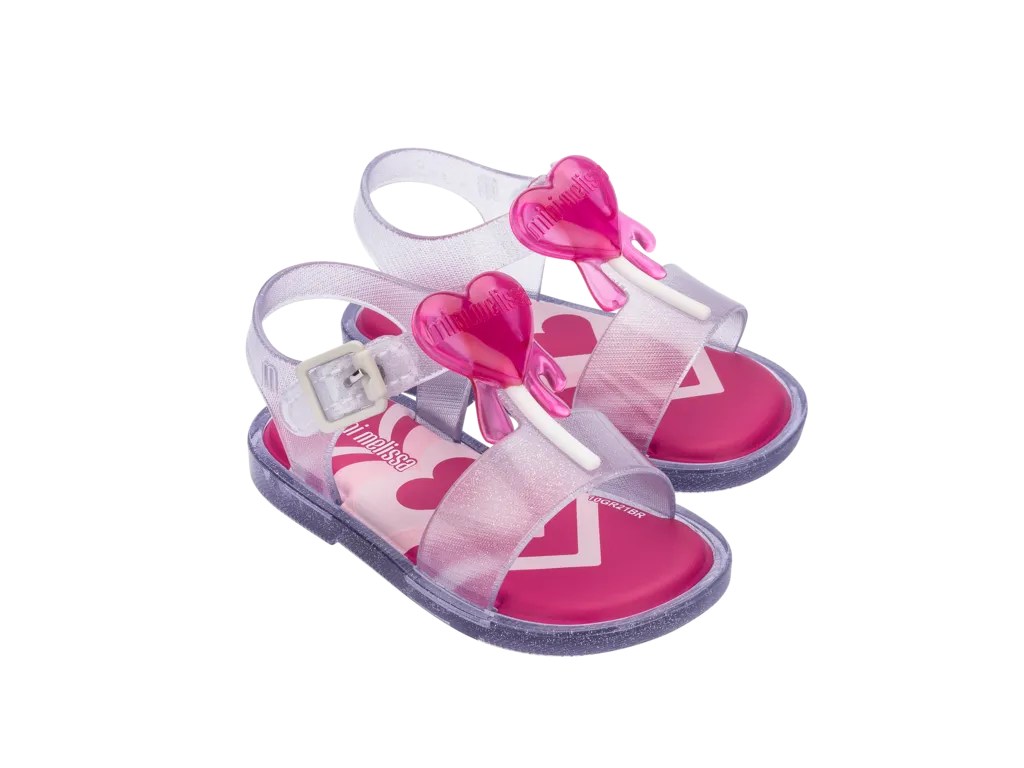 MINI MELISSA MAR SANDAL JELLY POP BB