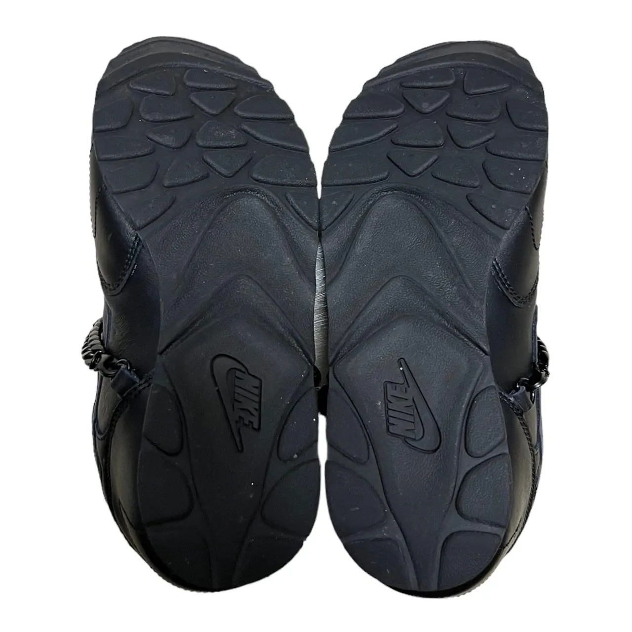 NIKE×COMME des GARCONS ナイキ コムデギャルソン 19AW OUTBURST V CDG アウトバースト チェーンデザインベルクロレザースニーカー CT2863-001