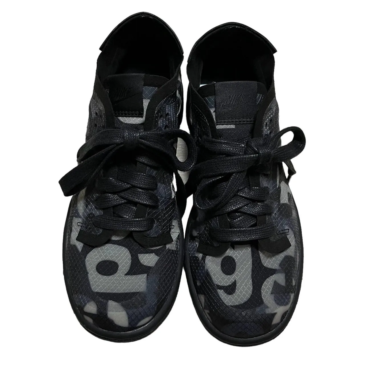 NIKE×COMME des GARCONS ナイキ コムデギャルソン 20SS WMNS DUNK LOW CDG MONOGRAM PRINT ダンクロー モノグラムスニーカー CZ2675-001