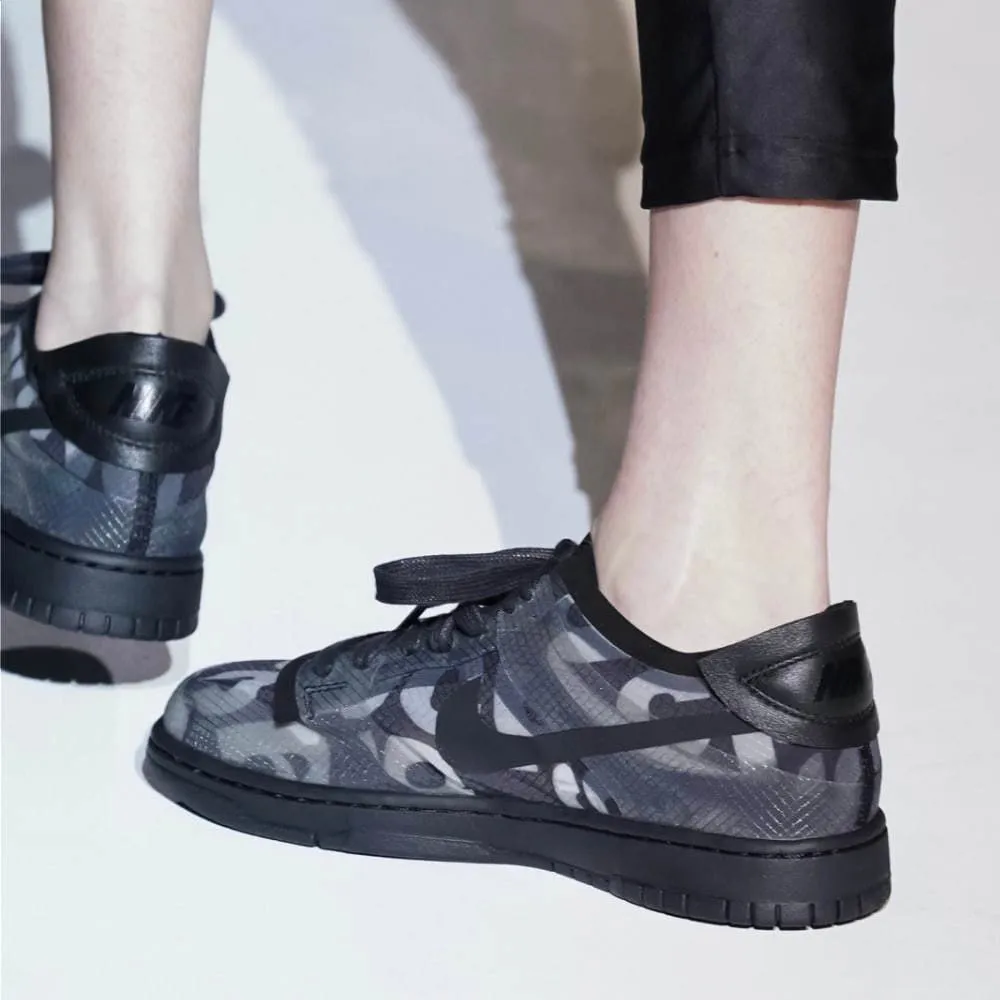 NIKE×COMME des GARCONS ナイキ コムデギャルソン 20SS WMNS DUNK LOW CDG MONOGRAM PRINT ダンクロー モノグラムスニーカー CZ2675-001