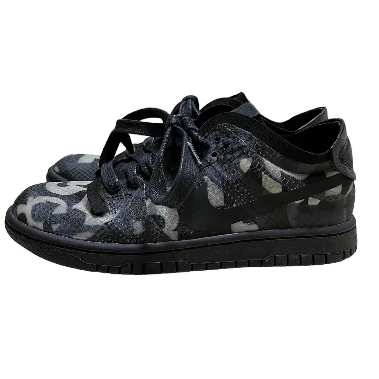 NIKE×COMME des GARCONS ナイキ コムデギャルソン 20SS WMNS DUNK LOW CDG MONOGRAM PRINT ダンクロー モノグラムスニーカー CZ2675-001