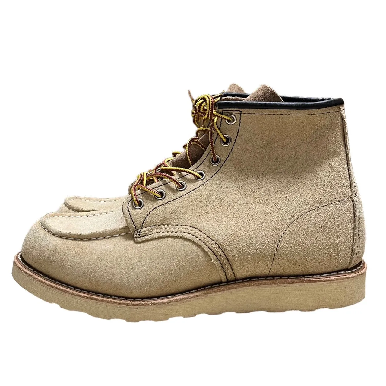 RED WING レッドウィング 8173 6inch CLASSIC MOC TOE レザーブーツ TAN ROUGH OUT SUEDE
