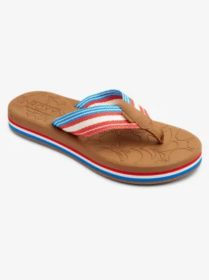 'Roxy' Women's Colbee Hi Sandal - Red / Blue