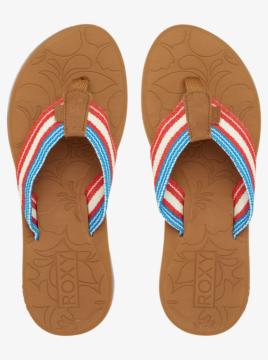 'Roxy' Women's Colbee Hi Sandal - Red / Blue