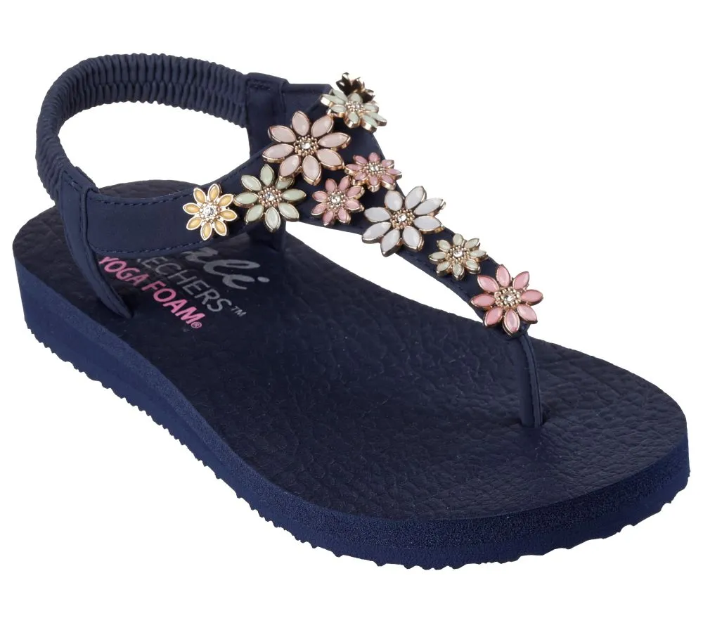 'Skechers' Women's Meditation-Happy - Navy / Multi