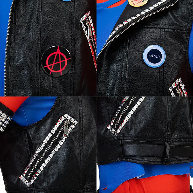 Spider-Man: Across the Spider-Verse Spider-Punk B Edition Cosplay Costume