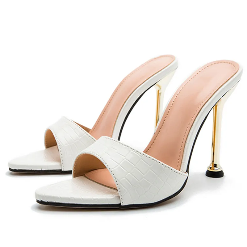 Step Up Your Style Snake Print Sandals