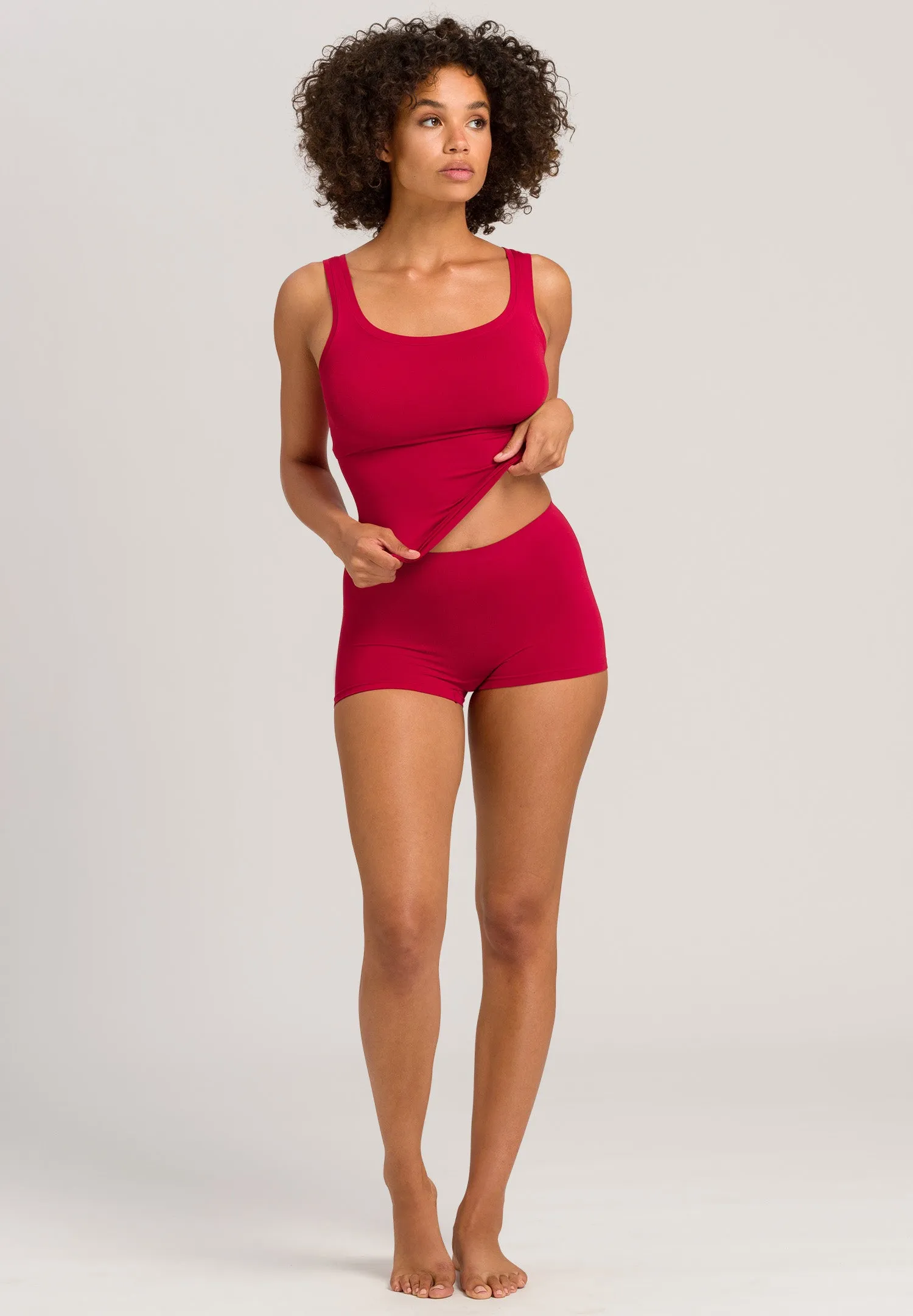 Touch Feeling Boyleg | Garnet Red 71822-2401