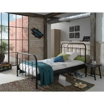 Vipack - New York 4ft Double Bed - Colour Options Available