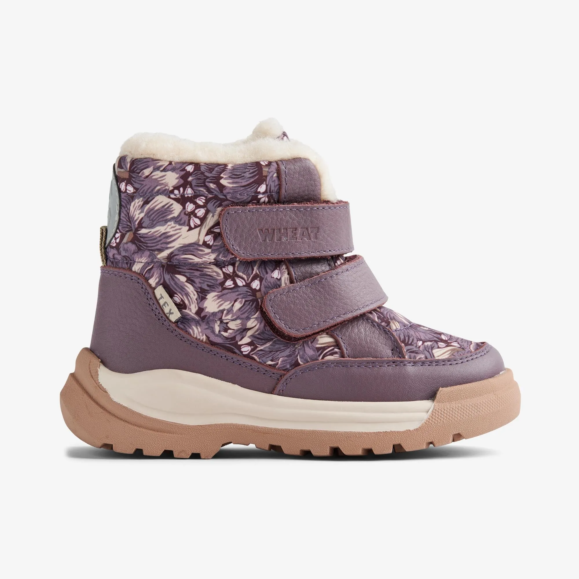 Winterboot Millas Tex - purple tulips