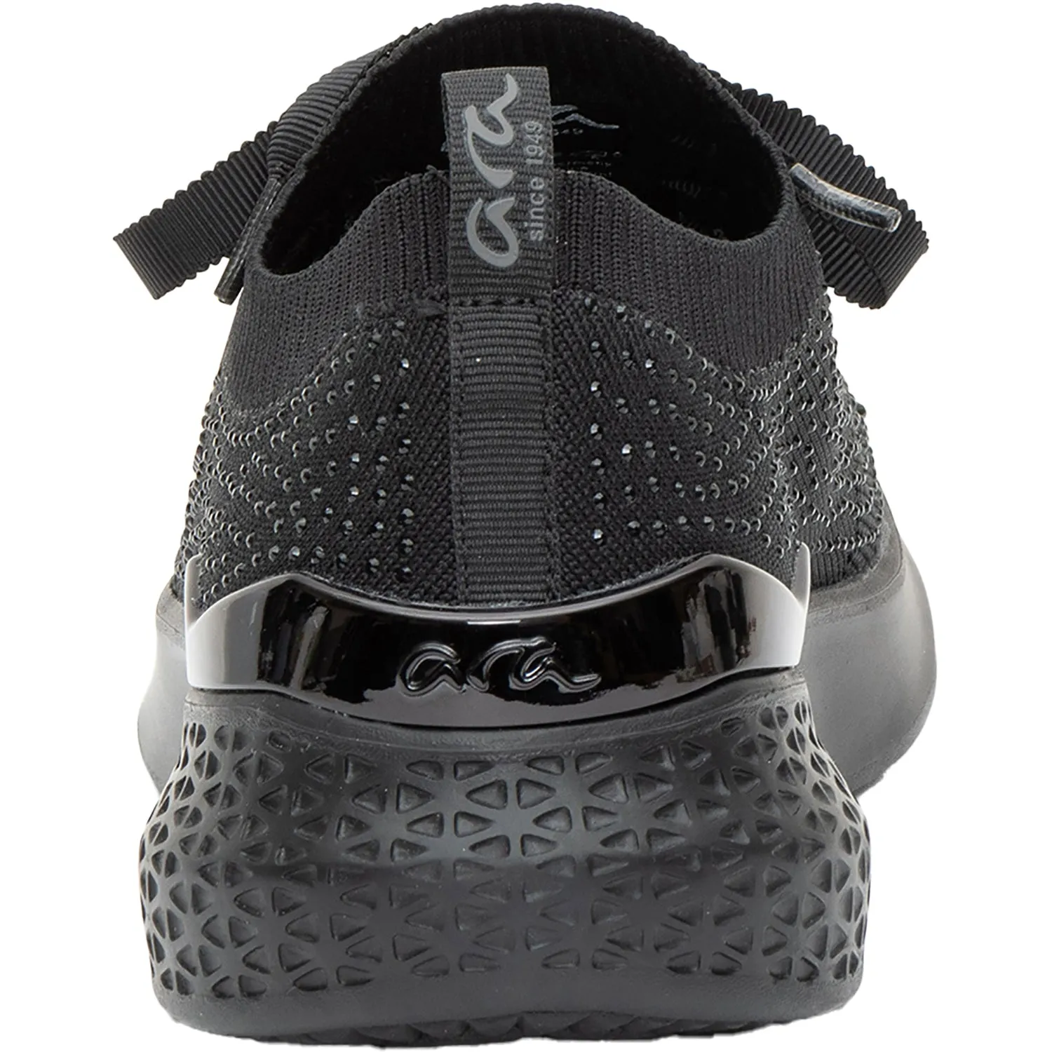 Women's Ara Monticello Black/Black Wovenstretch