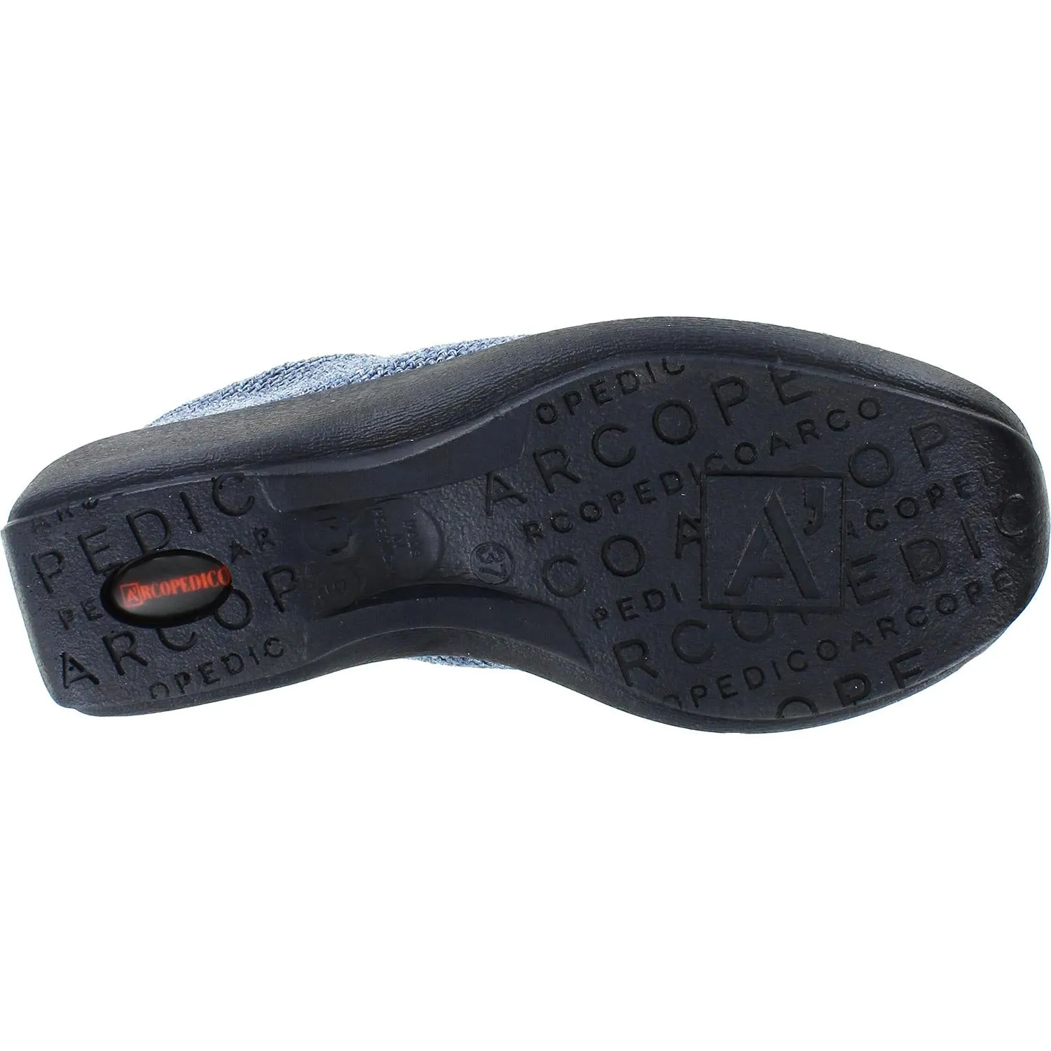 Women's Arcopedico Net 3 Indigo Fabric