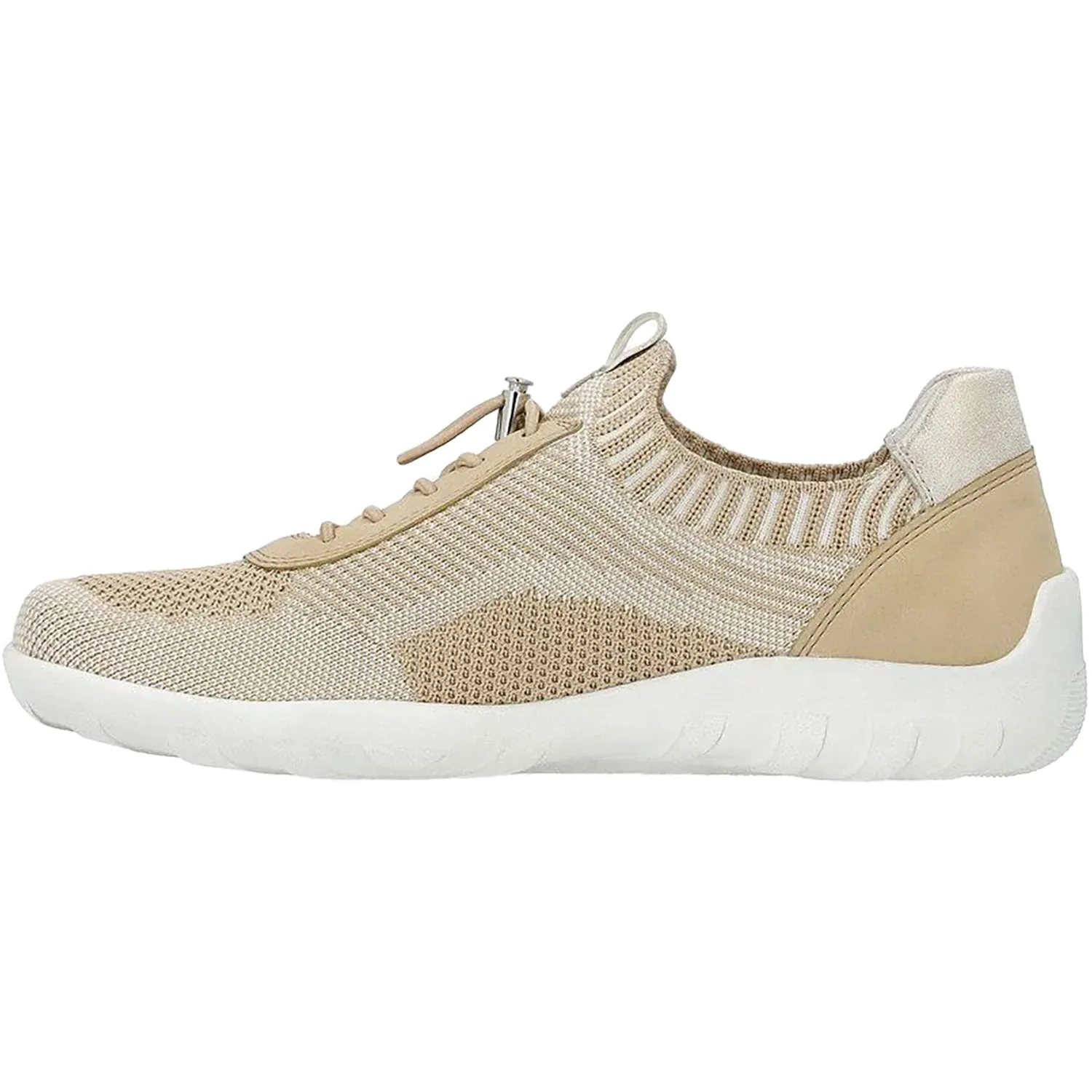 Women's Remonte R3518-20 Liv Cord-Vanilla/Tan Synthetic